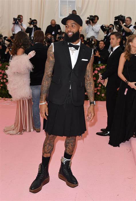 Why was Odell Beckham Jr. dressed like that at the .